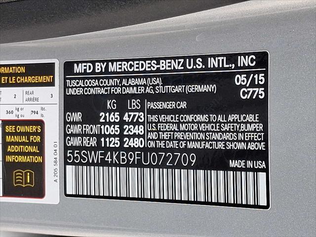 2015 Mercedes-Benz C-CLASS C 300 Sport 4MATIC