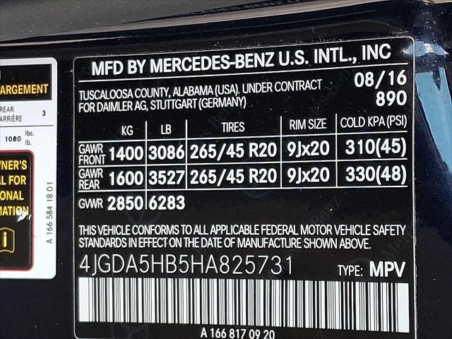 2017 Mercedes-Benz GLE GLE 350 4MATIC