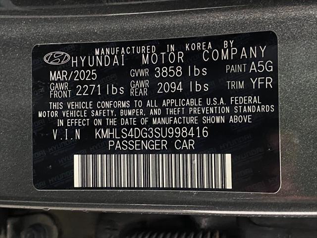 2025 Hyundai Elantra SEL Convenience