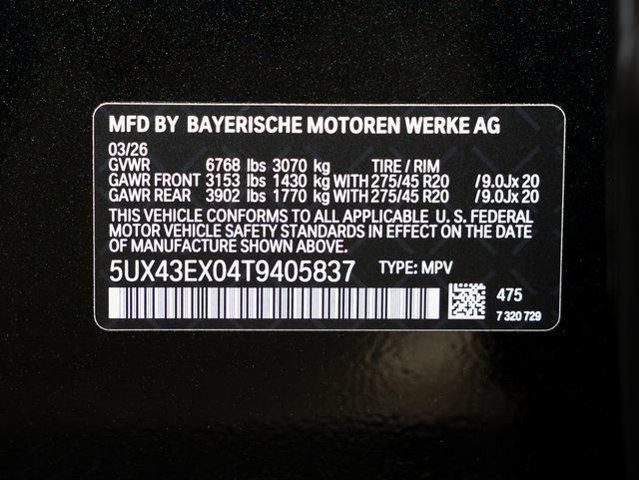 2026 BMW X6 M60i