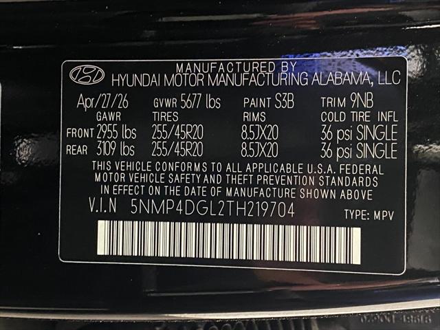 2026 Hyundai Santa Fe Limited