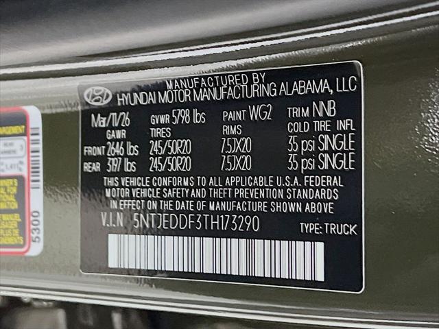 2026 Hyundai Santa Cruz Limited