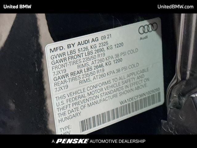 2022 Audi Q3 Premium 45 TFSI S line quattro Tiptronic