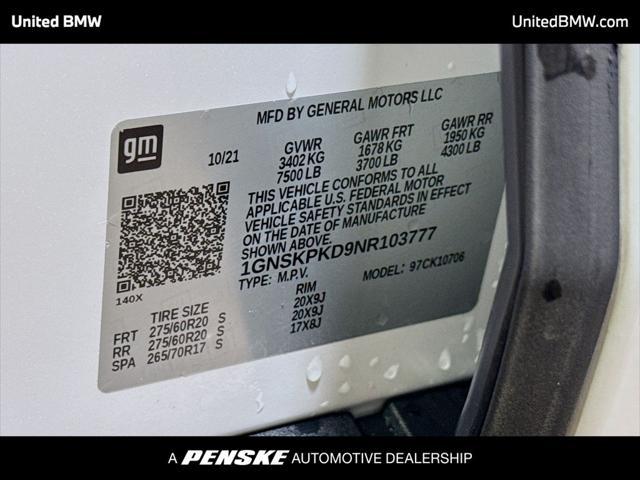2022 Chevrolet Tahoe 4WD Z71