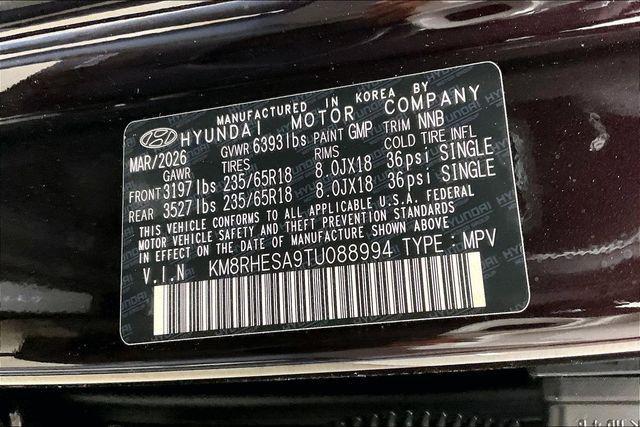 2026 Hyundai Palisade SEL Premium 7P
