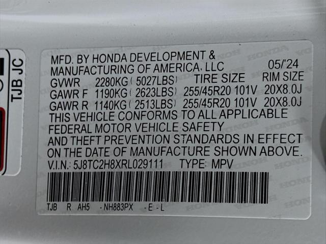 2024 Acura RDX A-SPEC Advance Package