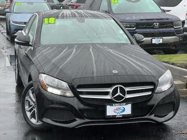 2018 Mercedes-Benz C-CLASS C 300 4MATIC for sale in KIRKLAND, WA