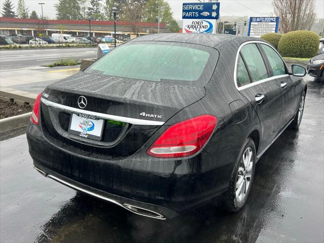2018 Mercedes-Benz C-CLASS C 300 4MATIC