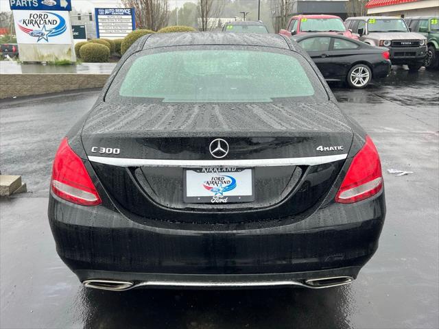 2018 Mercedes-Benz C-CLASS C 300 4MATIC