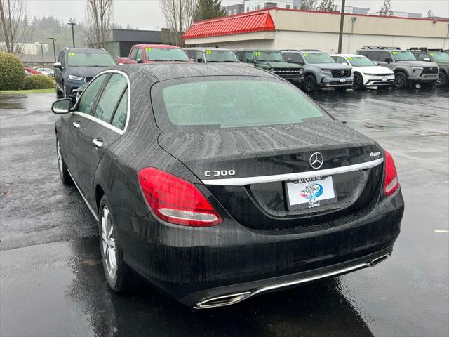 2018 Mercedes-Benz C-CLASS C 300 4MATIC