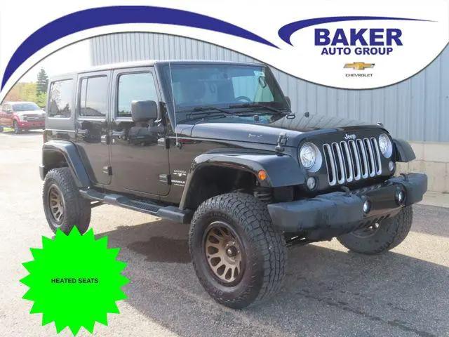 2018 Jeep Wrangler JK Unlimited Sahara 4x4 for sale in Cadillac, MI