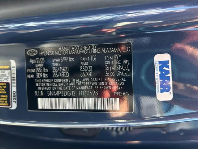 2026 Hyundai Santa Fe Hybrid Limited 7 Passenger