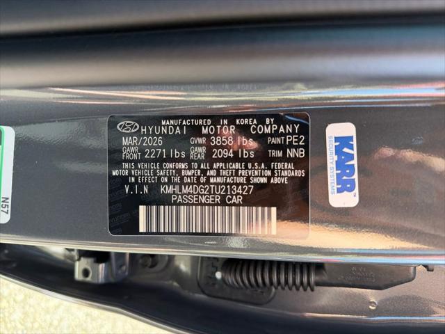 2026 Hyundai Elantra SEL Sport