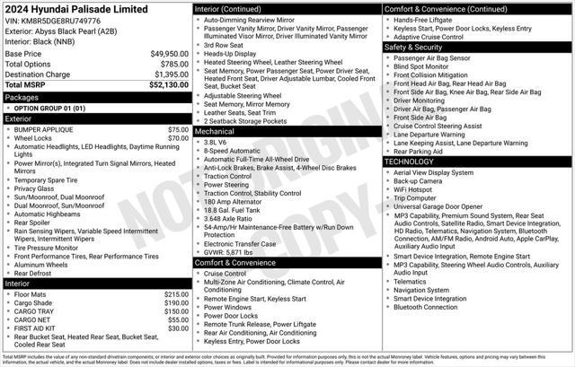 2024 Hyundai Palisade Limited