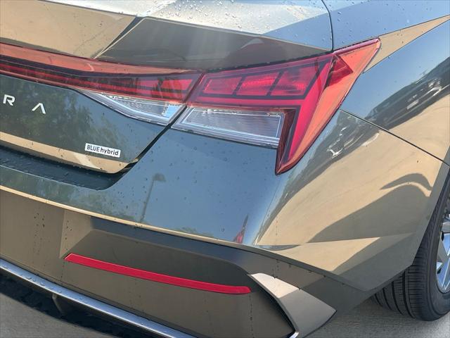 2026 Hyundai Elantra Hybrid Blue