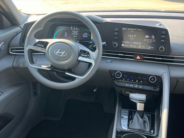 2026 Hyundai Elantra Hybrid Blue