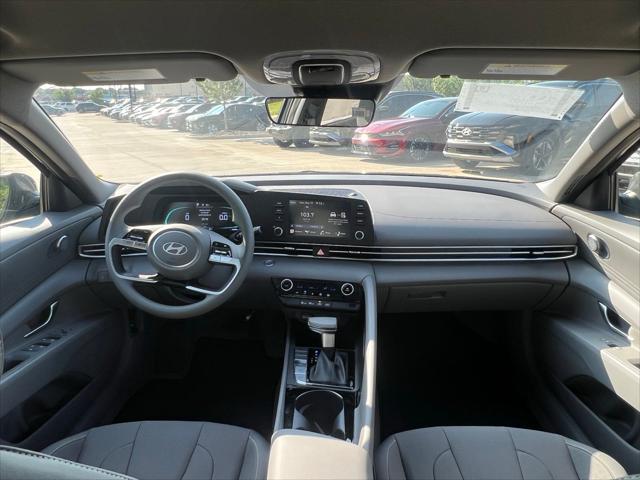2026 Hyundai Elantra Hybrid Blue