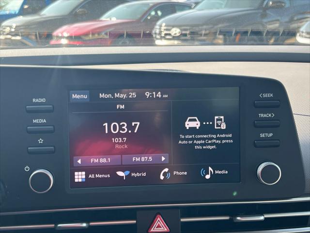 2026 Hyundai Elantra Hybrid Blue