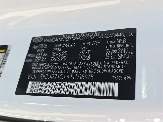 2026 Hyundai Santa Fe SEL