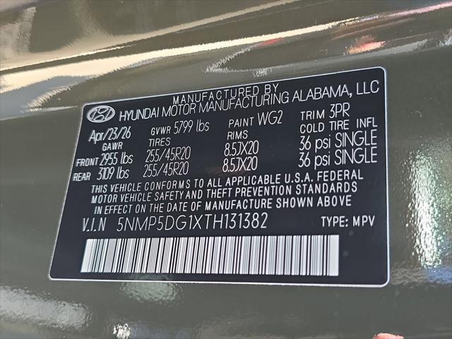 2026 Hyundai Santa Fe Hybrid Calligraphy