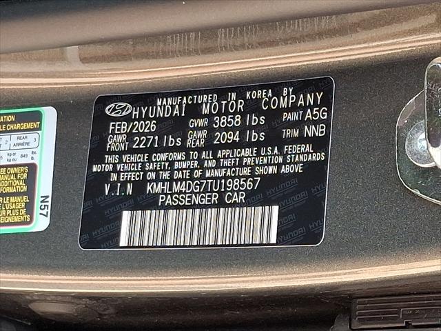 2026 Hyundai Elantra SEL Sport