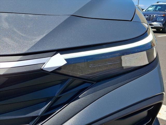 2026 Hyundai Elantra Hybrid Blue
