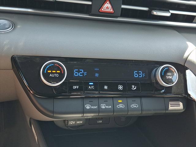 2026 Hyundai Elantra Hybrid Blue
