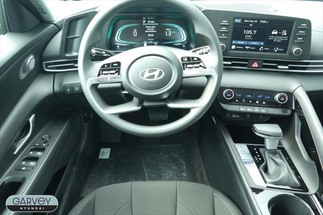2026 Hyundai Elantra Hybrid Blue
