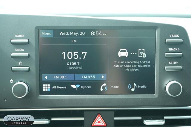 2026 Hyundai Elantra Hybrid Blue