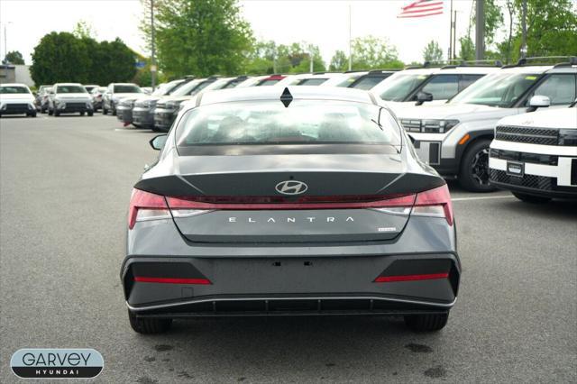 2026 Hyundai Elantra Hybrid Blue