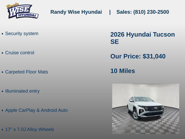 2026 Hyundai Tucson SE