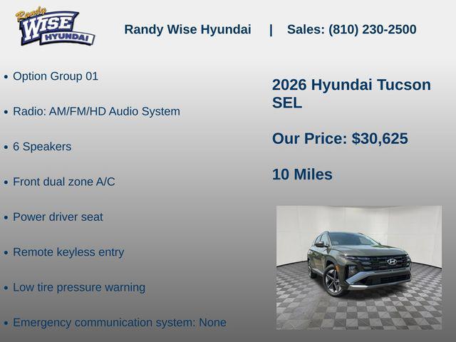 2026 Hyundai Tucson SEL
