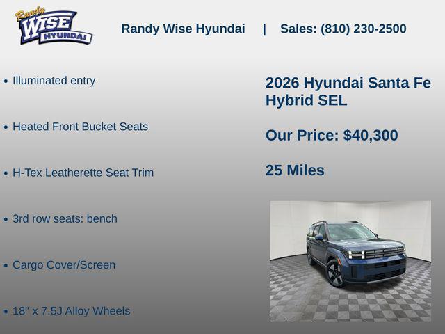 2026 Hyundai Santa Fe Hybrid SEL
