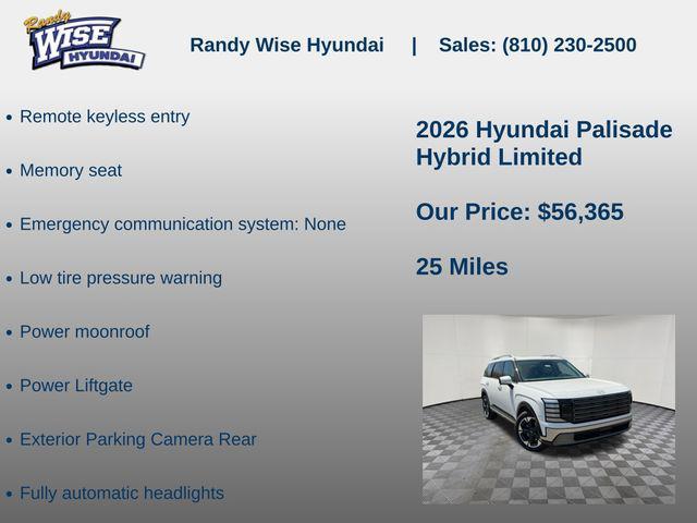 2026 Hyundai Palisade Limited