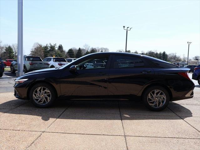 2026 Hyundai Elantra Hybrid Blue