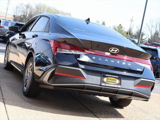 2026 Hyundai Elantra Hybrid Blue