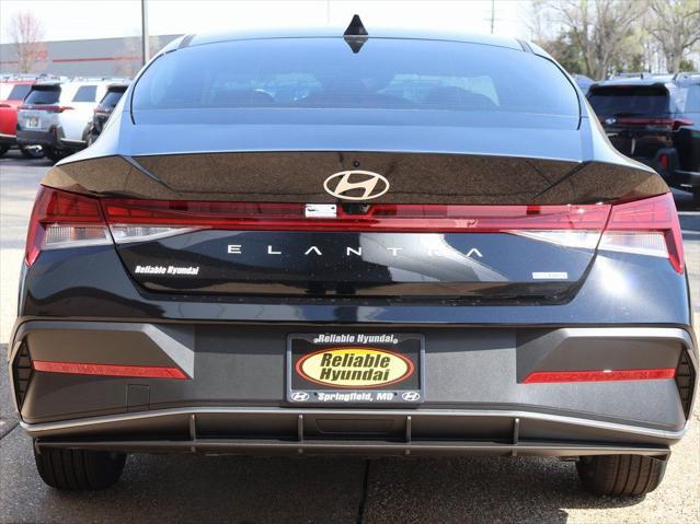 2026 Hyundai Elantra Hybrid Blue