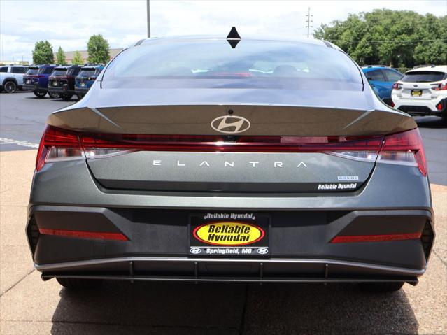 2026 Hyundai Elantra Hybrid Blue