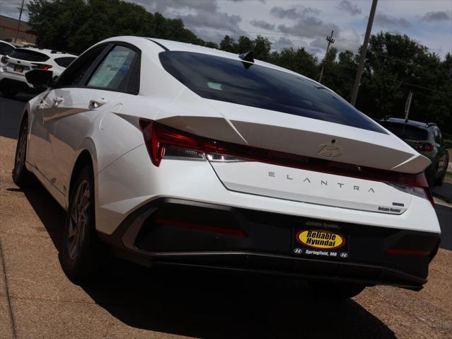 2026 Hyundai Elantra Hybrid Blue
