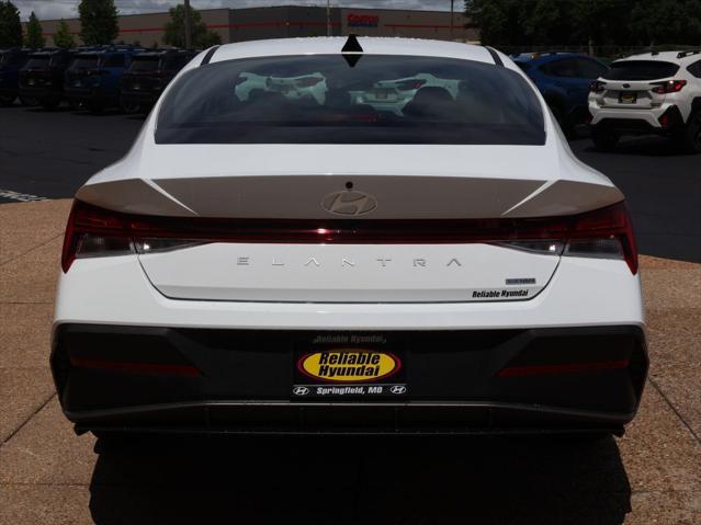 2026 Hyundai Elantra Hybrid Blue
