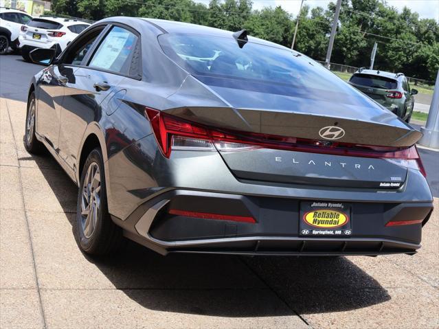 2026 Hyundai Elantra Hybrid Blue