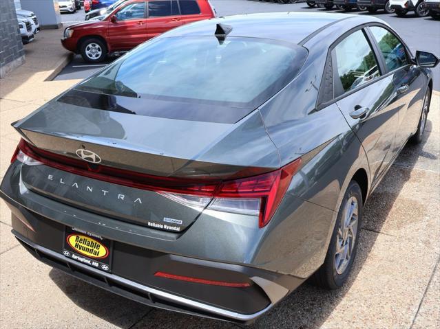 2026 Hyundai Elantra Hybrid Blue