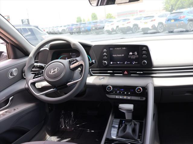 2026 Hyundai Elantra Hybrid Blue