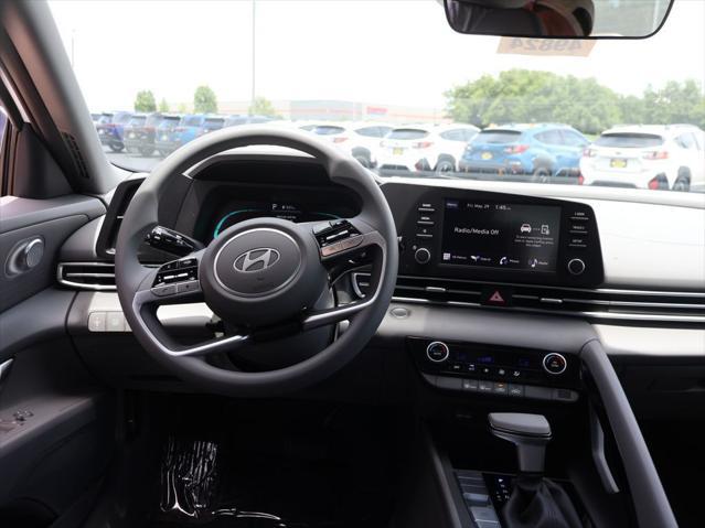 2026 Hyundai Elantra Hybrid Blue