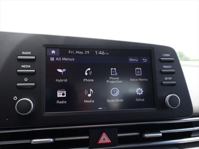 2026 Hyundai Elantra Hybrid Blue
