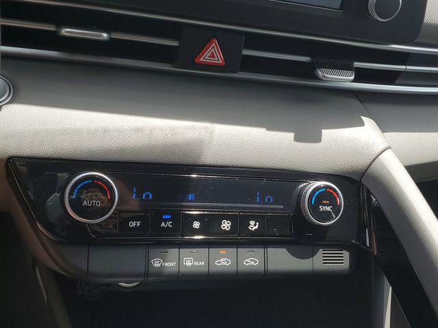 2026 Hyundai Elantra Hybrid Blue