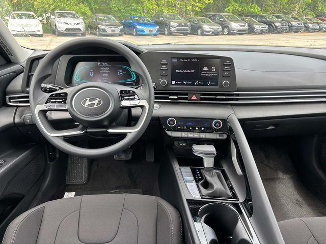 2026 Hyundai Elantra Hybrid Blue