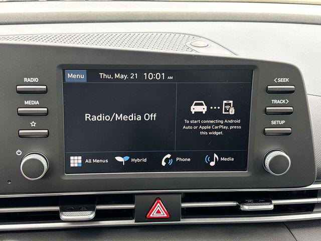 2026 Hyundai Elantra Hybrid Blue
