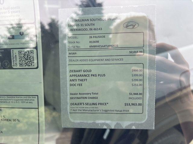 2026 Hyundai Palisade SEL Premium 7P