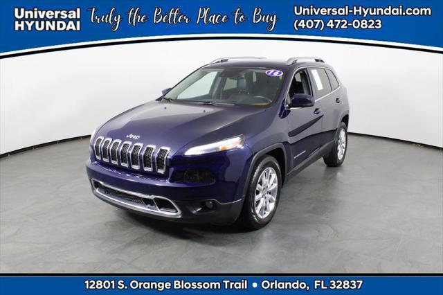 2016 Jeep Cherokee Limited for sale in ORLANDO, FL
